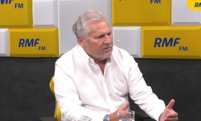Aleksander Kwaśniewski/YouTube @Rmf Fm
