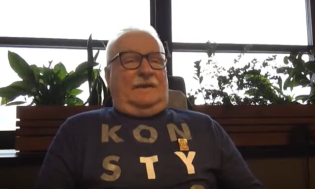 Lech Wałęsa/ screen YT