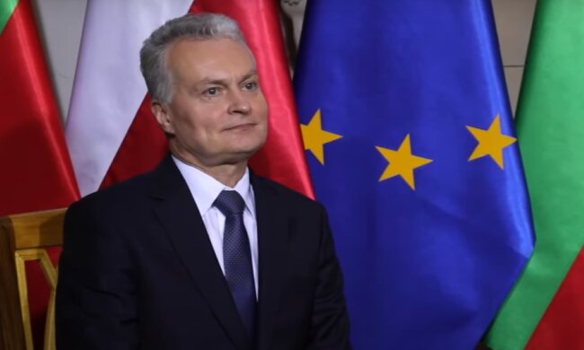 Prezydent Litwy Gitanas Nauseda/YouTube @Kancelaria Premiera
