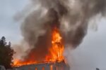 Płonąca świątynia w Spencer/YouTube @MassLive