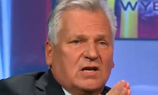 Aleksander Kwaśniewski/screen Youtube @Onet News