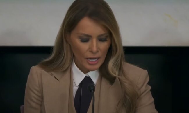 Melania Trump, źródło: YouTube/ MSNBC