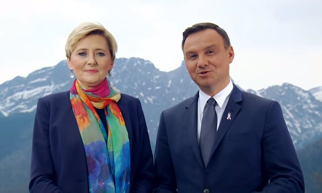 Andrzej i Agata Dudowie/YouTube @Andrzej Duda