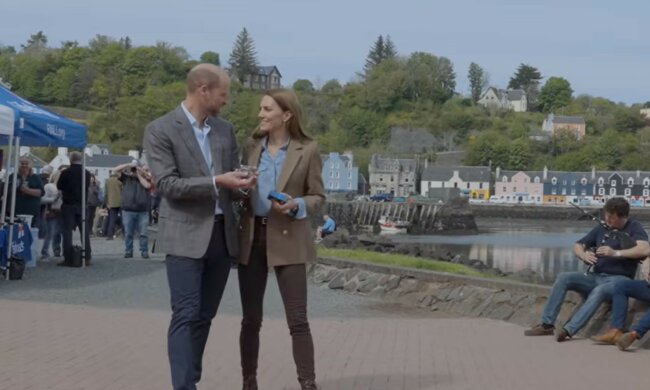 William and Kate, screen Youtube @princeandprincessofwales