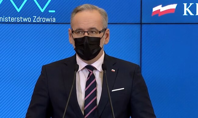 Adam Niedzielski. Źródło: Youtube Kancelaria Premiera