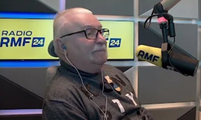 Lech Wałęsa/YouTube @Rmf fm