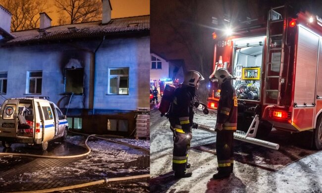 Nocny pożar w hospicjum na Pomorzu. Niektórych pacjentów nie udało się uratować