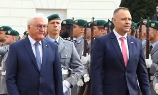Karol Nawrocki z prezydentem Niemiec/YouTube @wPolsce24