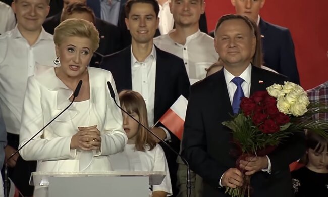Agata Duda. Źródło: Youtube Onet News