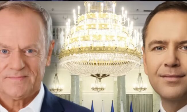 Nawrocki I Tusk, screen Youtube @videoparlamentpl