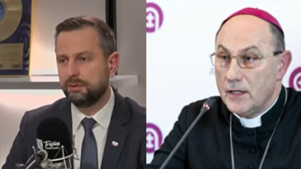 Władysław Kosiniak-Kamysz, abp Wojciech Polak/YouTube @Polskie Radio 24