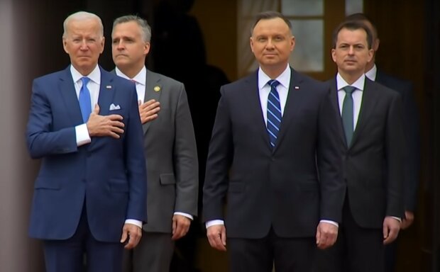 Joe Biden w Warszawie/YT @Prezydent RP Andrzej Duda