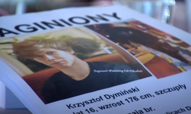Zaginiony Krzysztof Dymiński/YouTube @Uwaga! TVN