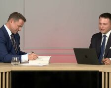 Trzaskowski i Mentzen, screen Youtube @SławomirMentzen
