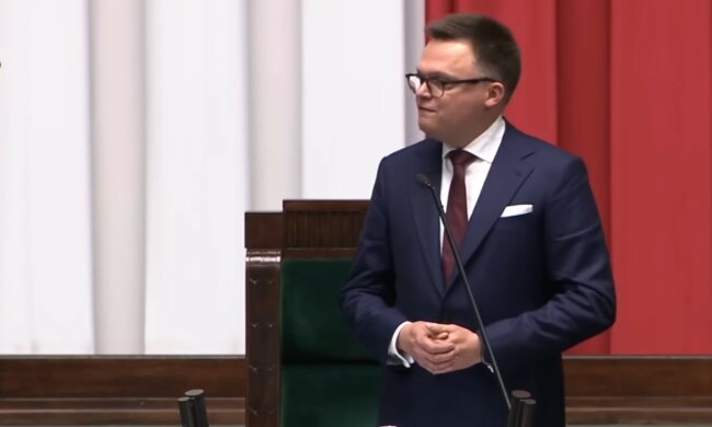Szymon Hołownia, screen Youtube @TVN24