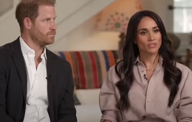 Harry, Meghan, źródło: YouTube/Access Hollywood