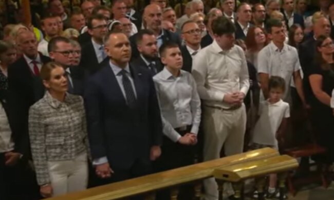 Karol Nawrocki wspólnie z rodziną pojawił się na Jasnej Górze/YouTube @Janusz Jaskółka