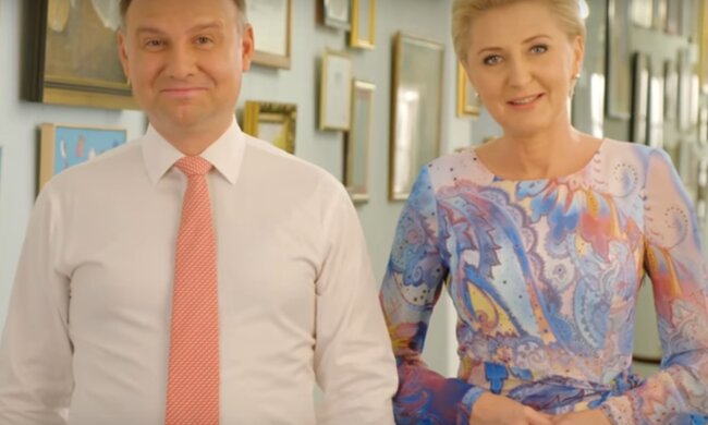 Andrzej i Agata Duda