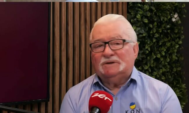 Lech Wałęsa, screen Youtube @radiozet