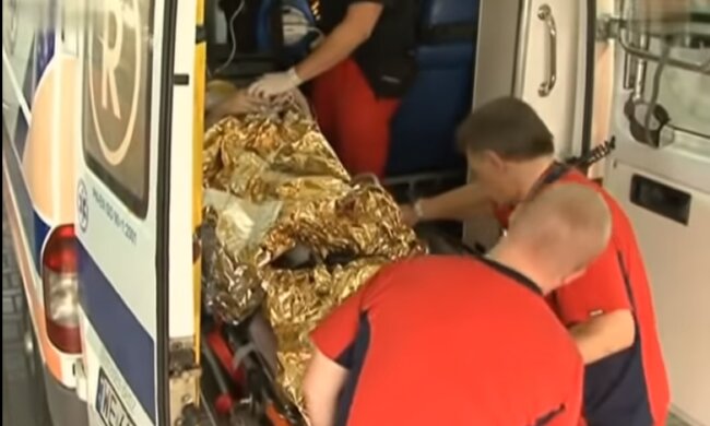 Karetka, pacjent, ewakuacja/YouTube @Discovery Channel