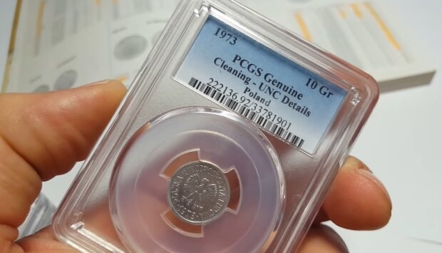 Ta moneta jest dużo warta. Źródło: Youtube
