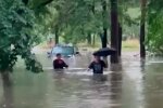 Ulewy dają się we znaki Polakom/Facebook @Na Drodze Świętokrzyskie