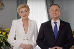 Agata i Andrzej Dudowie/ YouTube @naTemat.pl