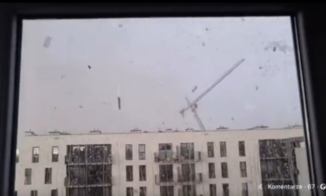 Orkan Dudley nad Krakowem/YT @Bartek