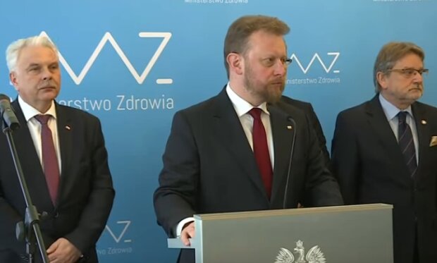 Minister zdrowia, Łukasz Szumowski. Źródło: Youtube