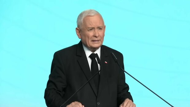 Jarosław Kaczyński, screen Youtube @polsatnewsplofc