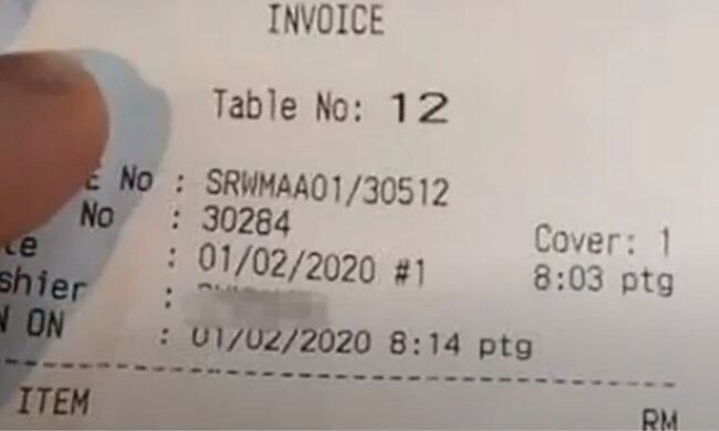 Zabawny paragon/YouTube @Aktualności 360