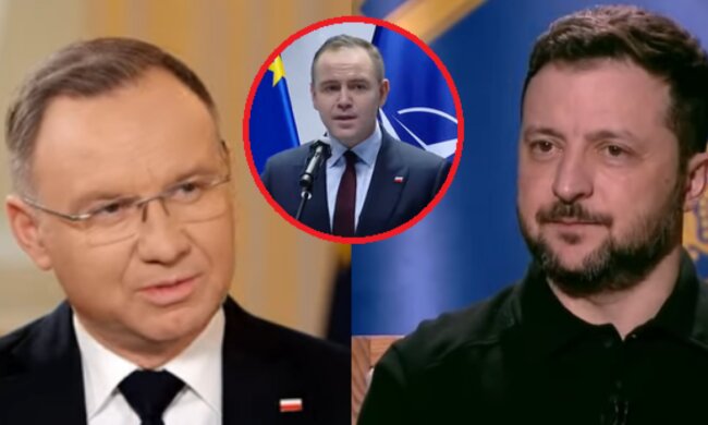 Andrzej Duda, Karol Nawrocki/YT @wPolsce24 //Wołodymyr Zełenski/YT @Rzeczpospolita