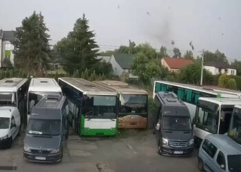 Trąba powietrzna/Facebook @Storm Chasers Świętokrzyskie - Pogoda i Atmosfera