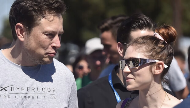 Grimes i Elon Musk. Źródło: youtube.com