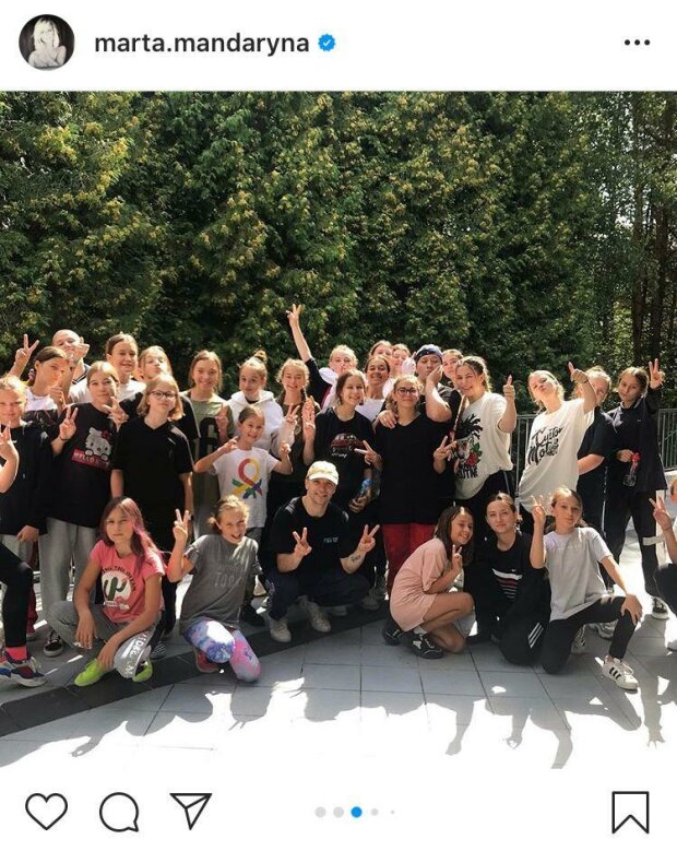 Mandaryna udostępniła zdjęcia z obozu tanecznego (Instagram)