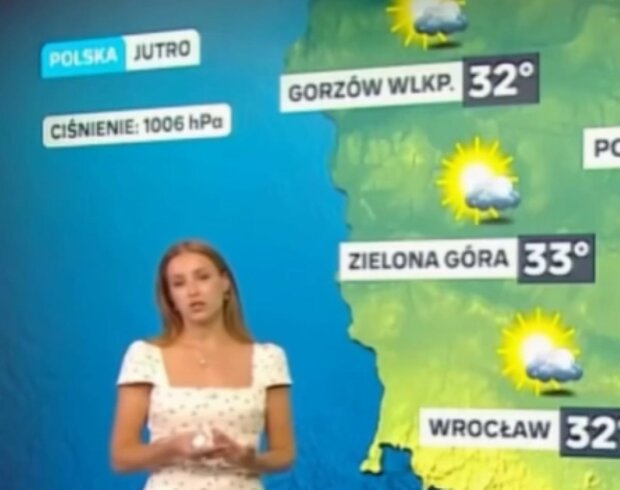 Prognoza pogody i wpadka/ Instagram