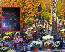 Cmentarz/Pixabay //Stragany w pobliżu cmentarzy/Facebook @wlubelskim.pl