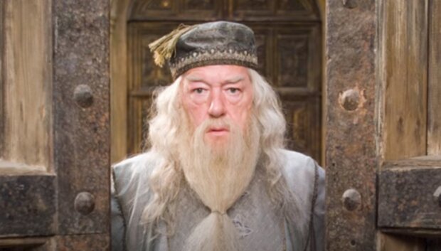 Sir Mihael Gambon jako Albus Dumbledore/YouTube @Harry Potter Theory