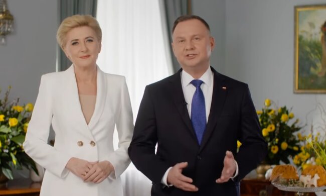 Agata Duda, Andrzej Duda. Źródło: Youtube naTemat.pl