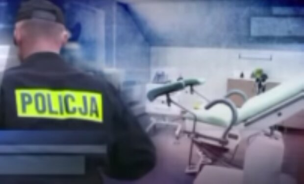 Policja, szpital/YouTube @TVP Info