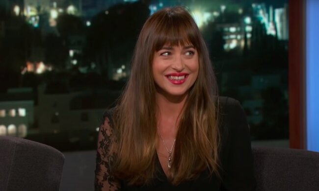Dakota Johnson/ YouTube: Jimmy Kimmel Live