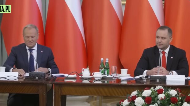 Nawrocki i Tusk, screen Youtube @gazetapl