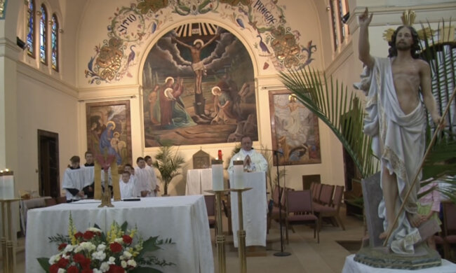 Msza święta. Źródło: youtube.com