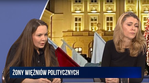 Żony Mariusza Kamińskiego i Macieja Wąsika/YT @Telewizja Republika