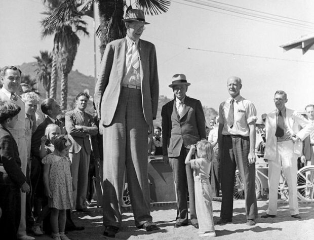 Pojawiło się wideo pokazujące, jak ogromny był Robert Wadlow - najwyższy człowiek w historii