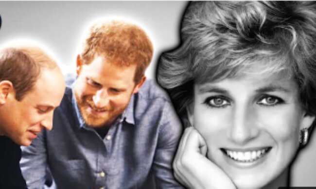 Księżę William, książę Harry, księżna Diana/YouTube @Dla Ciekawskich
