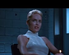 Sharon Stone w filmie Nagi instynkt/YouTube @The most iconic scenes in movies