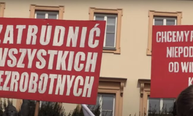 Manifestacja w Warszawie/YouTube @Super Express