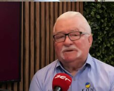 Lech Wałęsa, screen Youtube @radiozet