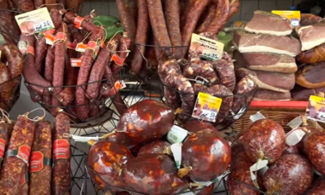 Ceny wędlin na krakowskim Jarmarku Wielkanocnym/YouTube @PLANET KRAKÓW